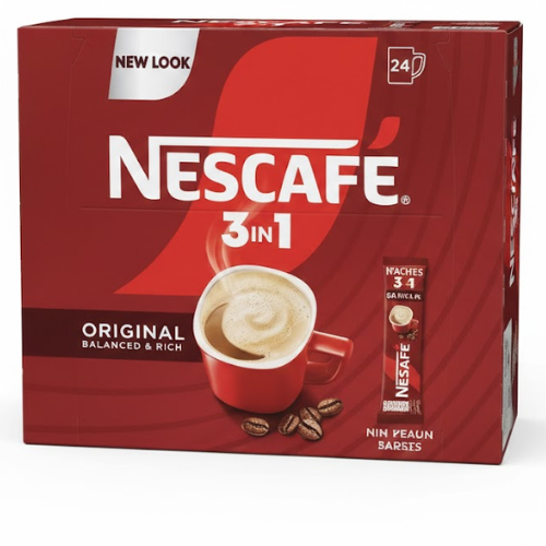 نسكافيه 3 في 1 قهوة كلاسيكية سريعة التحضير 24 × 20 جم